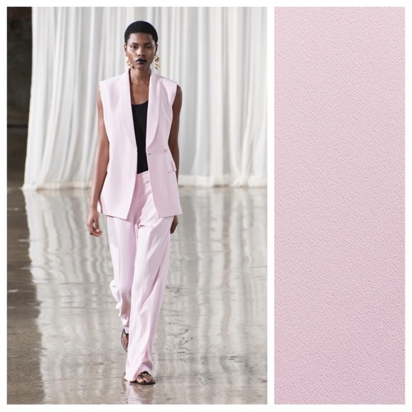 Zara Pants - Zara Light Pink Sleeveless Pantsuit